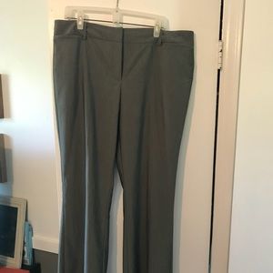 Gray dress pants